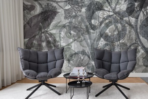 Fototapeta Jelly Belly Plants black & white Rebel Walls R12023