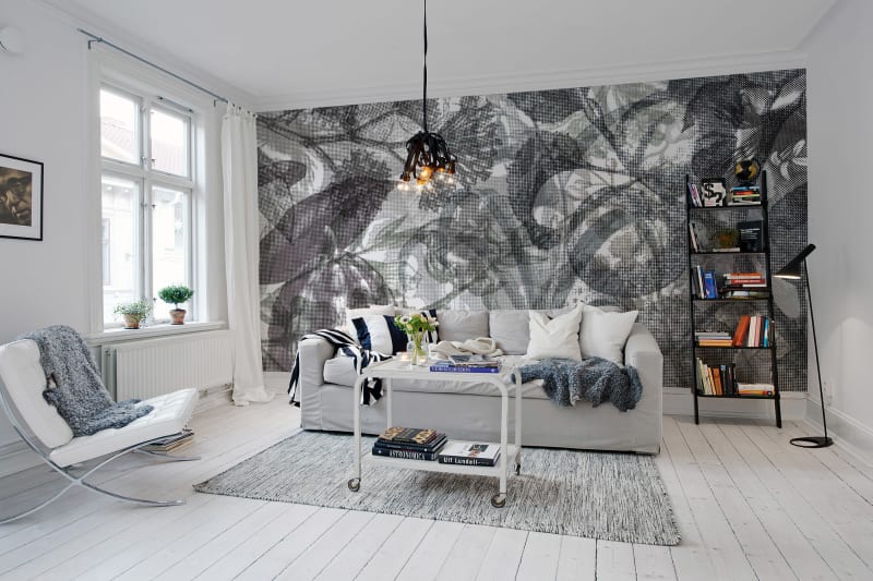Fototapeta Jelly Belly Plants black & white Rebel Walls (3)