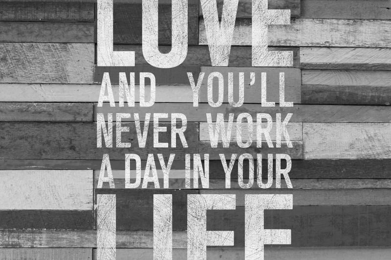 Fototapeta Quotes wood wall Rebel Walls (2)