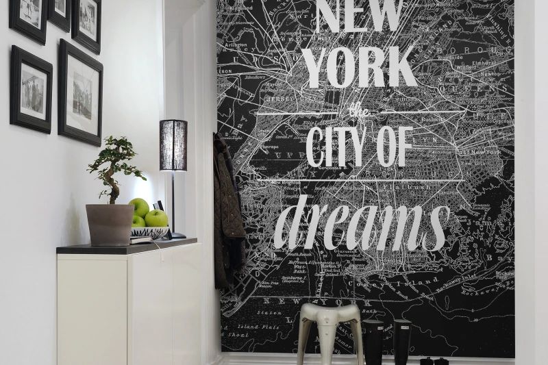 Fototapeta Map of Dreams Rebel Walls (1)