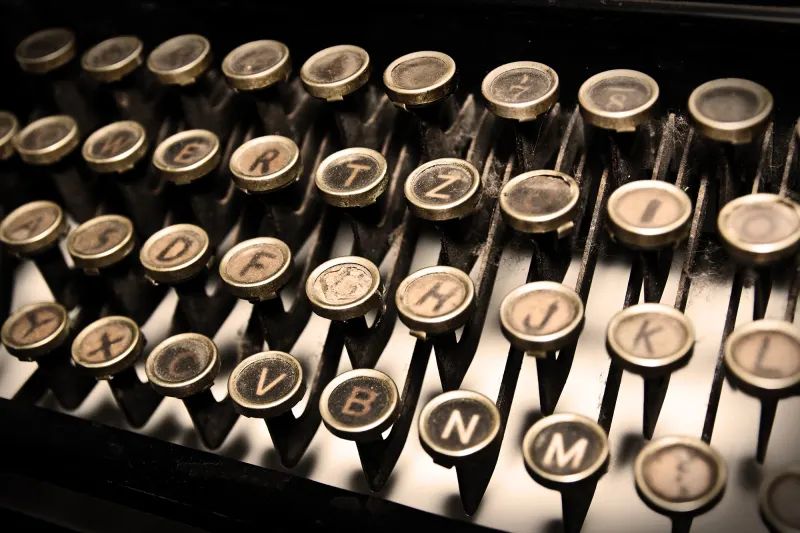 Fototapeta Typewriter Rebel Walls (1)