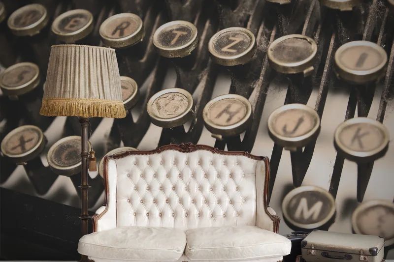 Fototapeta Typewriter Rebel Walls (2)