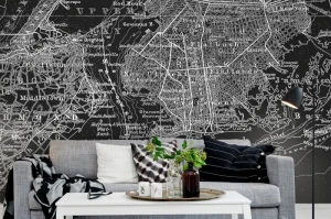Fototapeta Map of NY Rebel Walls R10903