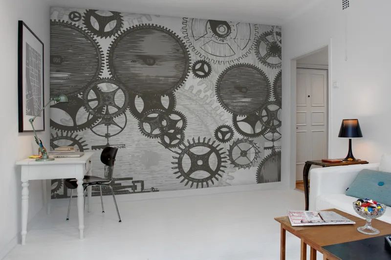 Fototapeta Cogwheel Rebel Walls (1)