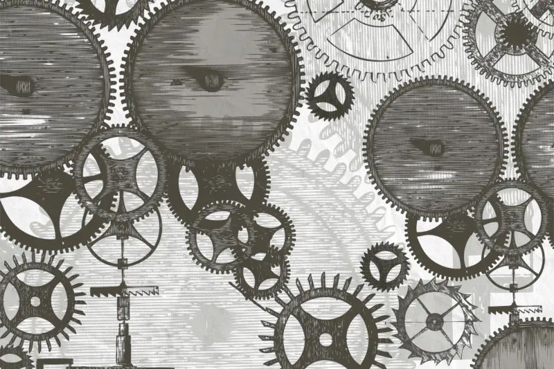 Fototapeta Cogwheel Rebel Walls (2)