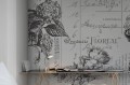 Fototapeta Floréal black&white Rebel Walls R12642 1