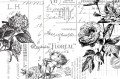 Fototapeta Floréal black&white Rebel Walls R12642 2