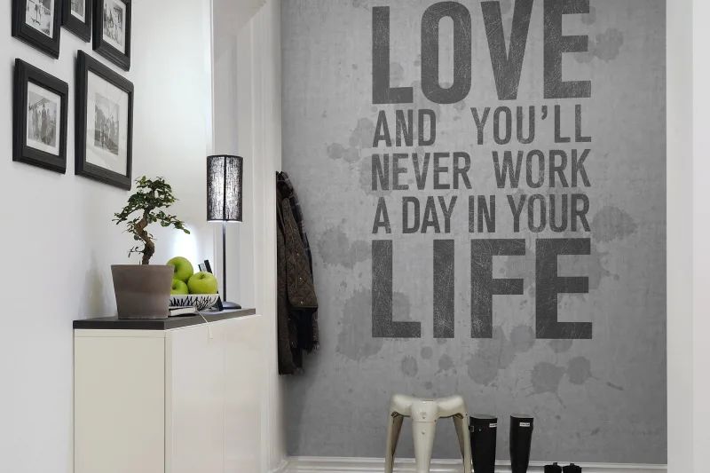 Fototapeta Quotes concrete Rebel Walls (1)