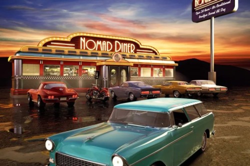 Fototapeta Nomad Diner Rebel Walls R11841