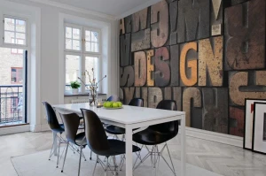 Fototapeta Woodcut Design Rebel Walls R10511