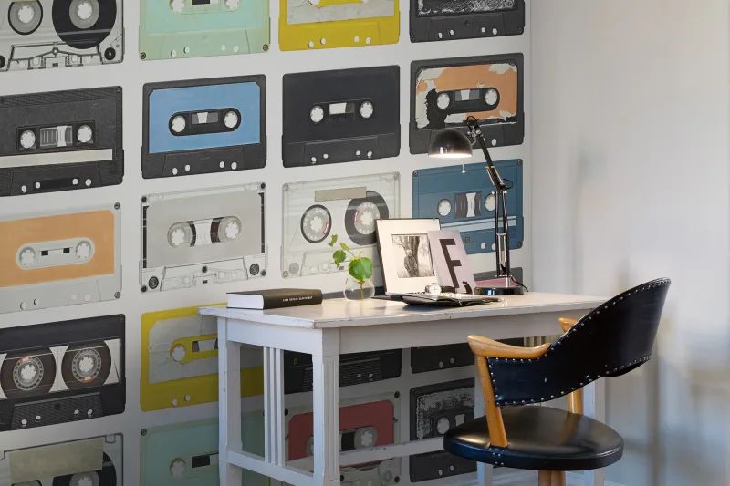 Fototapeta Mixed Tape Rebel Walls (5)