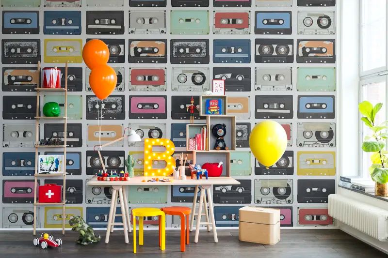 Fototapeta Mixed Tape Rebel Walls (2)