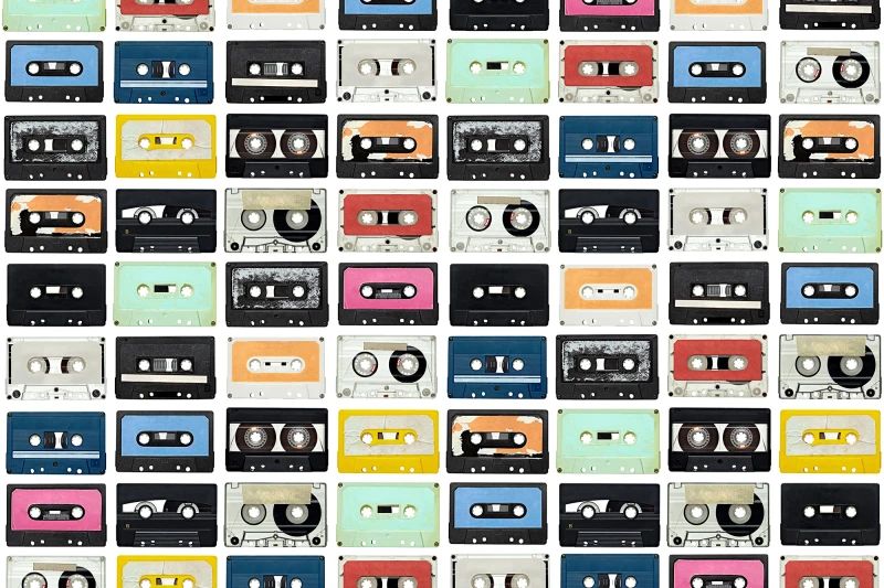 Fototapeta Mixed Tape Rebel Walls (3)