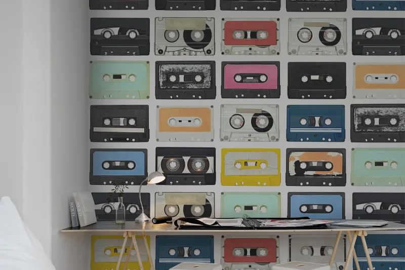Fototapeta Mixed Tape Rebel Walls (4)