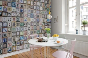 Fototapeta House Numbers Rebel Walls R12331