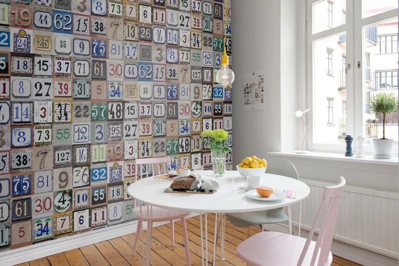 Fototapeta House Numbers Rebel Walls (3)