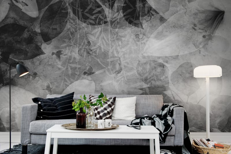 Fototapeta Garden of Dreams black & white Rebel Walls (2)