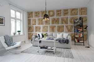 Fototapeta Block Letters Rebel Walls R11241