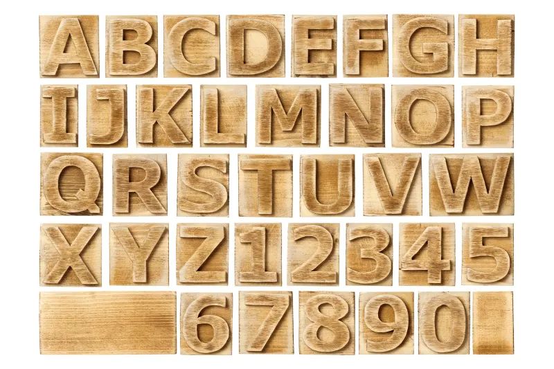Fototapeta Block Letters Rebel Walls (2)