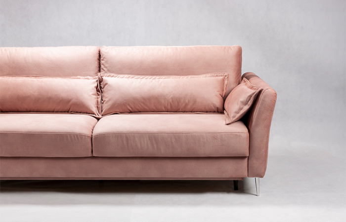 sofa lira brudny roz mp nidzica