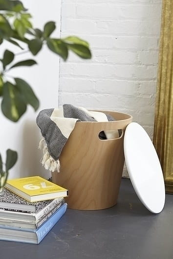 UMBRA stolik WOODROW biały - drewno 2