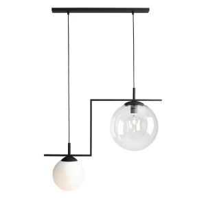 Lampa Wisząca Zac 2 Black czarna