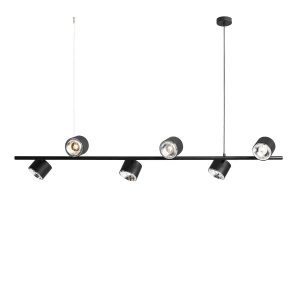 Lampa Wisząca Bot 6 Black czarna