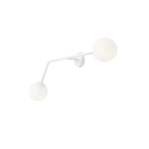 Kinkiet Pure White biały Poziomy