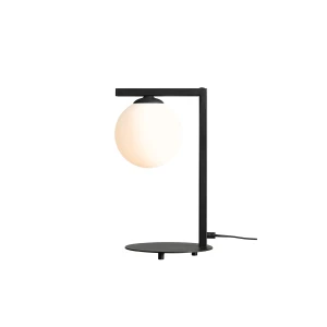 Lampka Biurkowa Zac Black czarna (Klosz Na Dół)