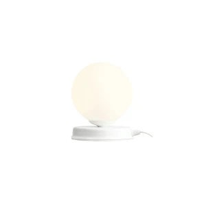 Lampka Biurkowa Ball White S biała