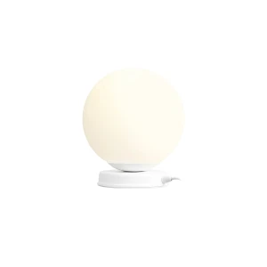 Lampka Biurkowa Ball White M biała