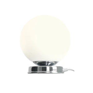 Lampka Biurkowa Ball Chrome M srebrna