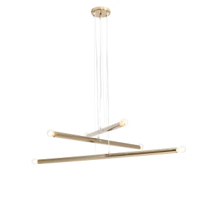 Lampa Wisząca Tubo 6 Gold złota