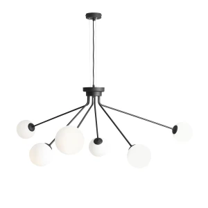Lampa Wisząca Holm 6 Black czarna
