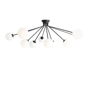 Plafon Holm 10 Black czarny