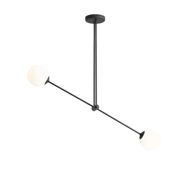 PLAFON OHIO 2 BLACK