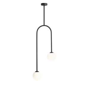 Plafon Nave 2 Black czarny