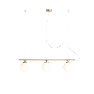 Lampa Wiszącą Beryl Glass 3 Gold złota