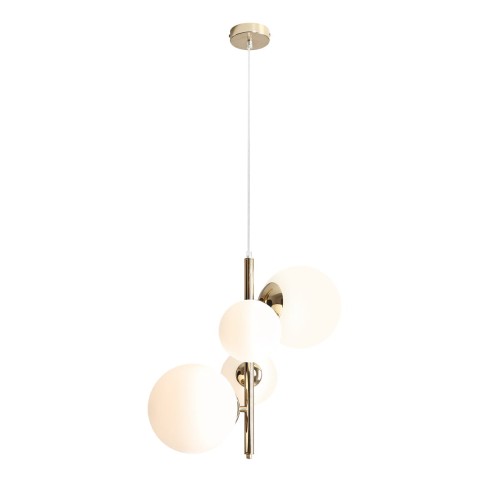 Lampa Wisząca Bloom 4 Gold złota