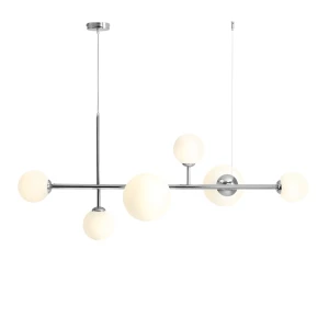 Lampa Wisząca Dione 6 Chrome srebrna
