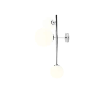 Kinkiet Dione 3 Chrome srebrny