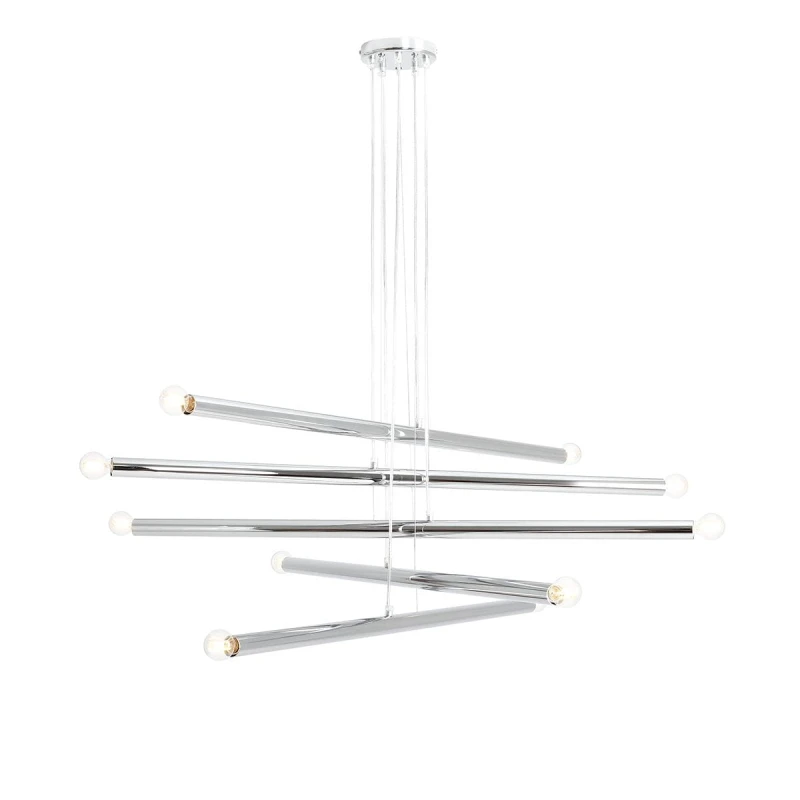 LAMPA WISZĄCA TUBO 10 CHROME