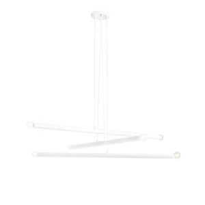 Lampa Wisząca Tubo 6 White biała