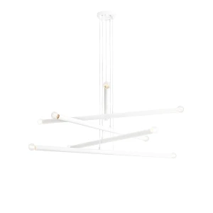 Lampa Wisząca Tubo 10 White biała