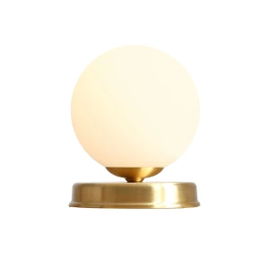 Lampka Biurkowa Ball Brass S mosiądz
