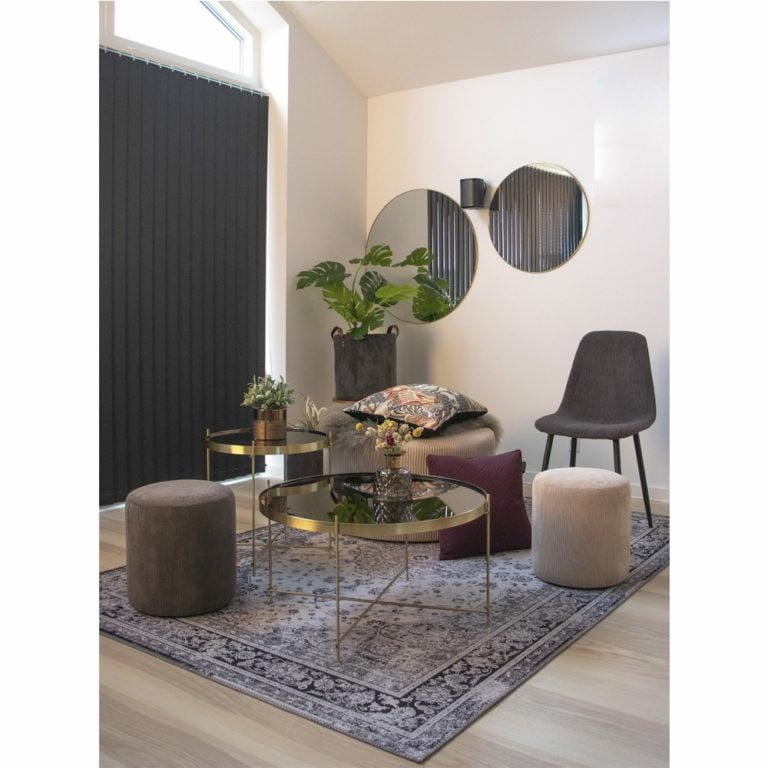 Lustro Jersey okrągłe złote 80cm 3