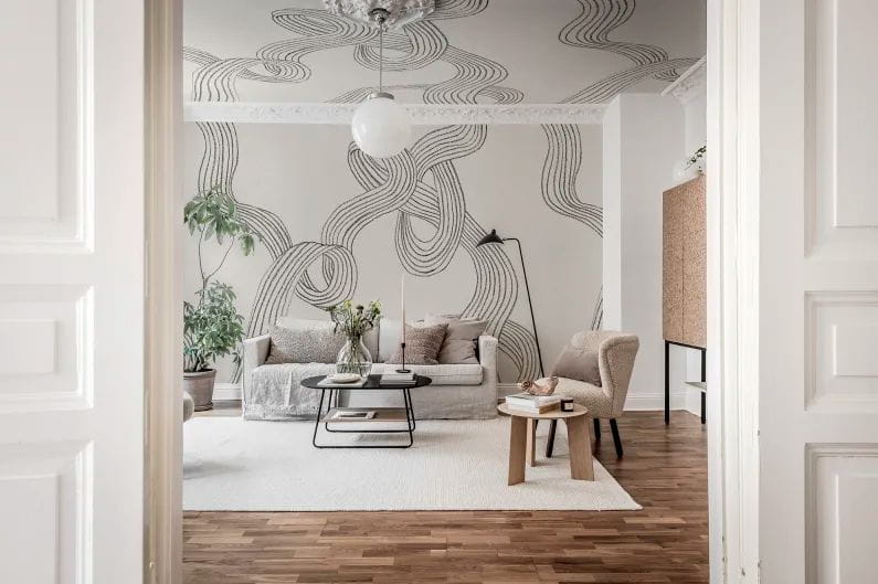 Fototapeta Stripes Graphite (2).jpg