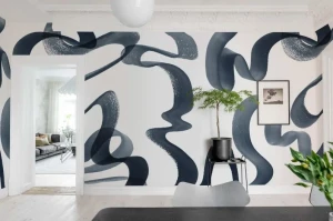 Fototapeta Waves, Ink R18352