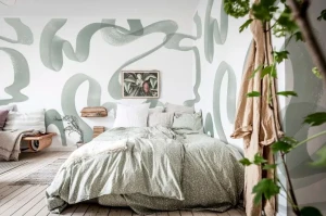 Fototapeta Waves, Green R18351