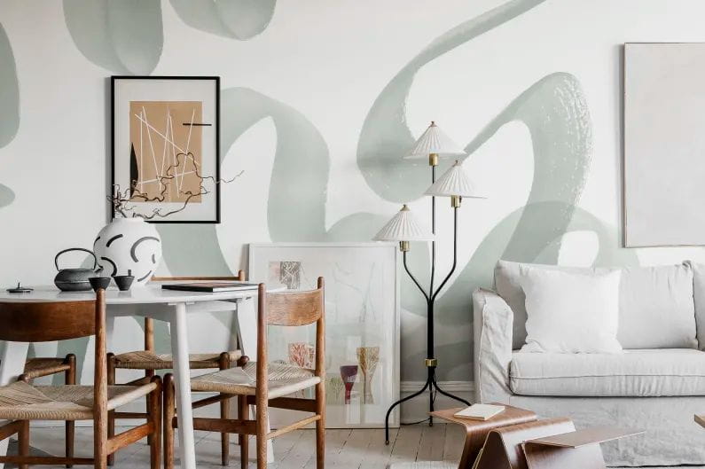 Tapeta Waves Green Rebel Walls (4).jpg